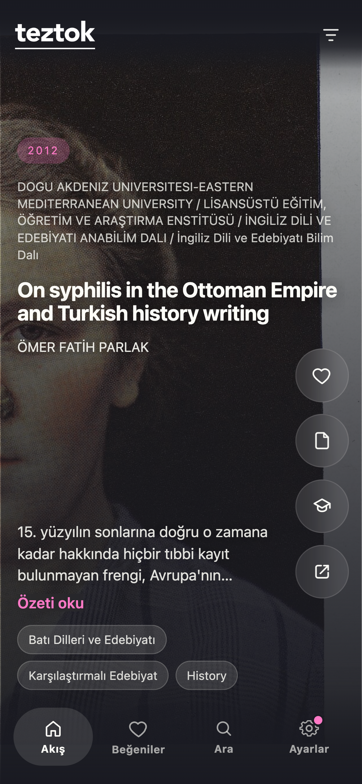 TezTok Feed screen