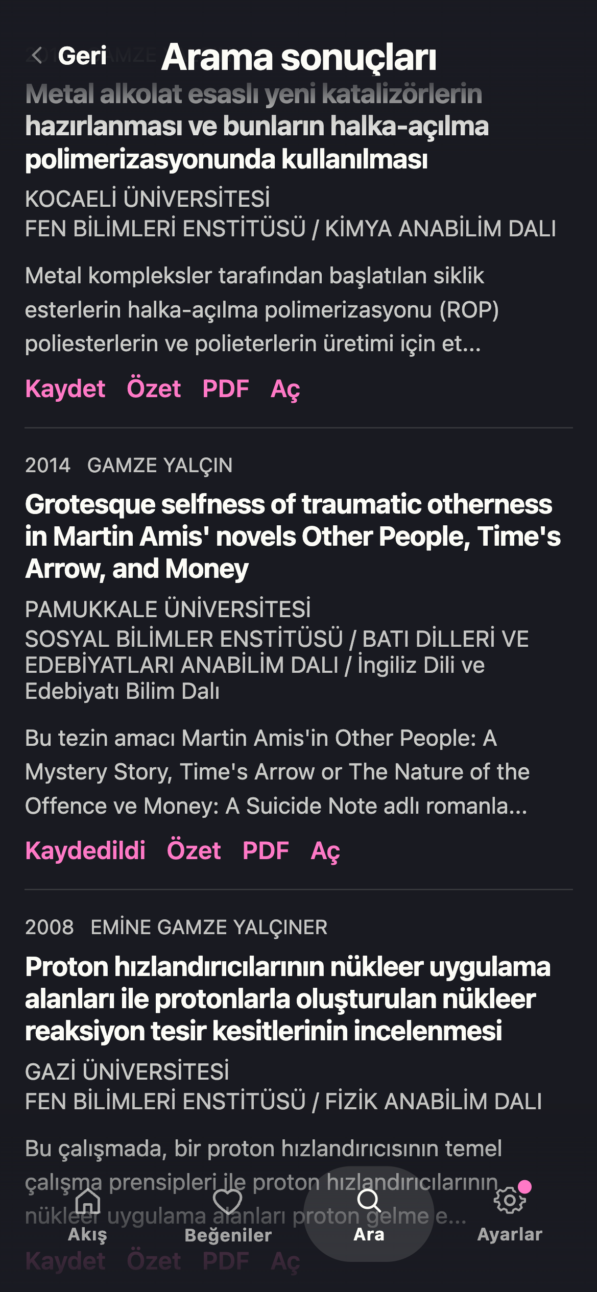 Topics picker